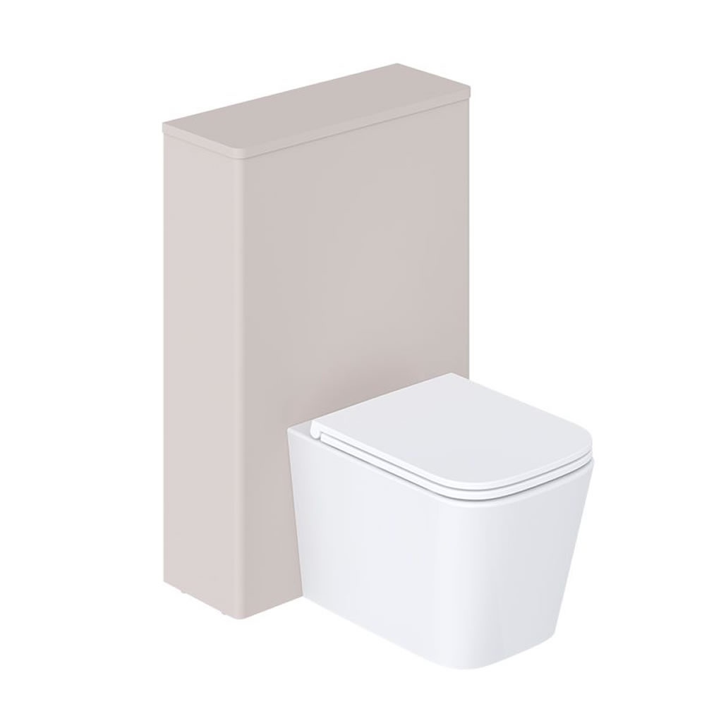 Vado Cameo Pink Clay Back To Wall WC Unit